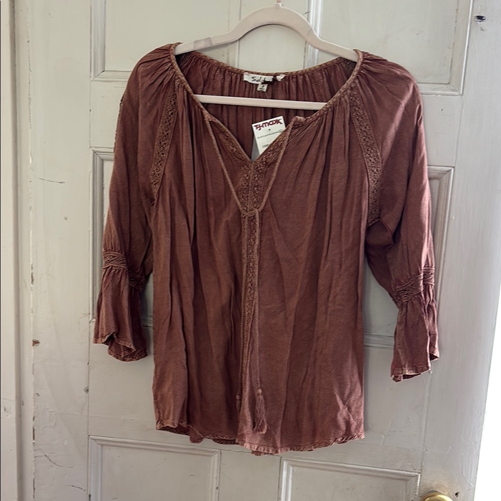 Tan Women's Top